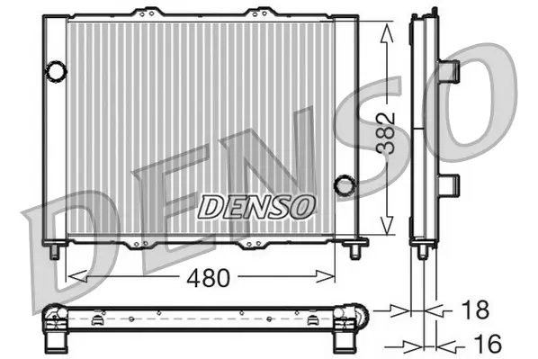 Kühlmodul DENSO DRM23099