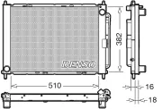 Kühlmodul DENSO DRM23104