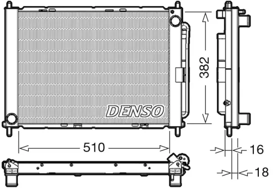 Kühlmodul DENSO DRM23104 Bild Kühlmodul DENSO DRM23104