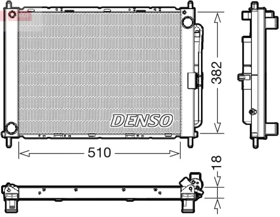 Kühlmodul DENSO DRM23111 Bild Kühlmodul DENSO DRM23111