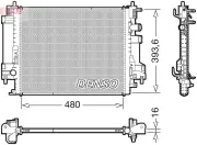 Kühler, Motorkühlung DENSO DRM23117