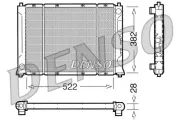 Kühler, Motorkühlung DENSO DRM24012