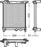 Kühler, Motorkühlung DENSO DRM32036