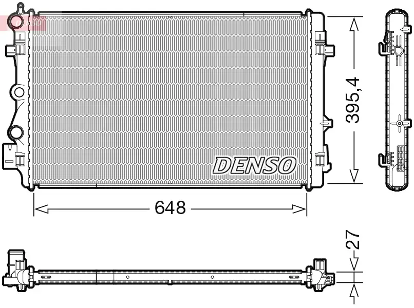 Kühler, Motorkühlung DENSO DRM32051