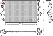 Kühler, Motorkühlung DENSO DRM32055