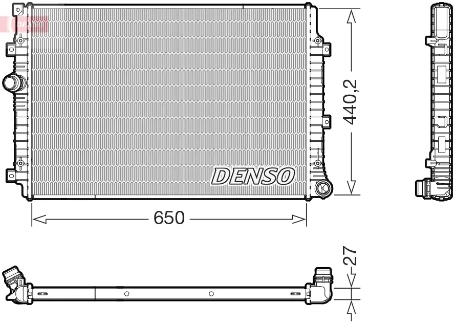 Kühler, Motorkühlung DENSO DRM32065