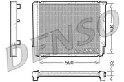 Kühler, Motorkühlung DENSO DRM33050