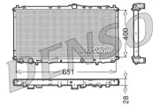 Kühler, Motorkühlung DENSO DRM33060