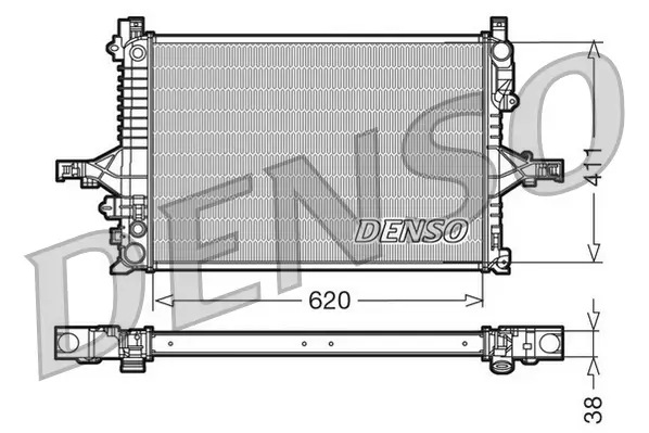 Kühler, Motorkühlung DENSO DRM33066