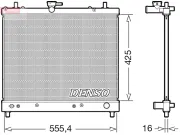 Kühler, Motorkühlung DENSO DRM35006