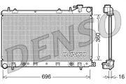 Kühler, Motorkühlung DENSO DRM36002