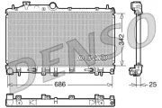 Kühler, Motorkühlung DENSO DRM36005