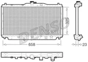 Kühler, Motorkühlung DENSO DRM40001