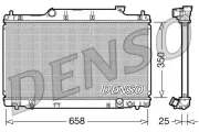 Kühler, Motorkühlung DENSO DRM40007