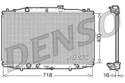 Kühler, Motorkühlung DENSO DRM40024