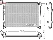 Kühler, Motorkühlung DENSO DRM41004