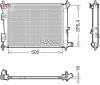 Kühler, Motorkühlung DENSO DRM41017