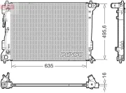 Kühler, Motorkühlung DENSO DRM41036