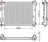 Kühler, Motorkühlung DENSO DRM41037