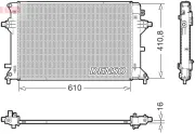 Kühler, Motorkühlung DENSO DRM41038
