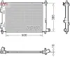 Kühler, Motorkühlung DENSO DRM43013