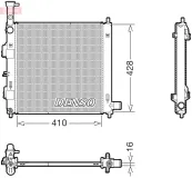Kühler, Motorkühlung DENSO DRM43014