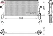 Kühler, Motorkühlung DENSO DRM43019