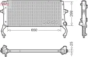 Kühler, Motorkühlung DENSO DRM43023