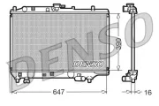 Kühler, Motorkühlung DENSO DRM44006