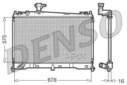 Kühler, Motorkühlung DENSO DRM44010