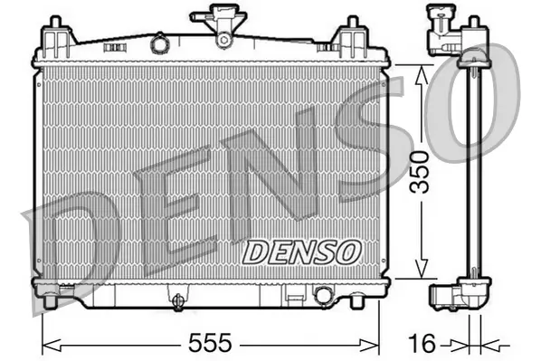 Kühler, Motorkühlung DENSO DRM44016