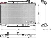 Kühler, Motorkühlung DENSO DRM44039