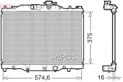 Kühler, Motorkühlung DENSO DRM44043