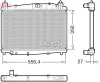 Kühler, Motorkühlung DENSO DRM44046
