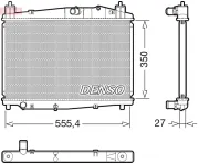 Kühler, Motorkühlung DENSO DRM44046