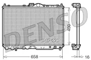Kühler, Motorkühlung DENSO DRM45011