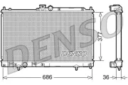 Kühler, Motorkühlung DENSO DRM45022