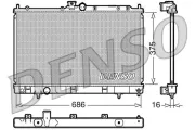 Kühler, Motorkühlung DENSO DRM45025