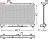 Kühler, Motorkühlung DENSO DRM45058