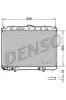 Kühler, Motorkühlung DENSO DRM46008