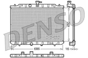 Kühler, Motorkühlung DENSO DRM46009