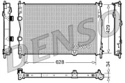 Kühler, Motorkühlung DENSO DRM46017