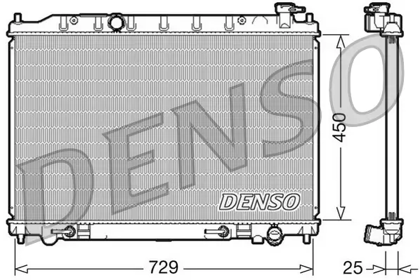 Kühler, Motorkühlung DENSO DRM46029