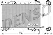 Kühler, Motorkühlung DENSO DRM46029