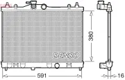 Kühler, Motorkühlung DENSO DRM46040