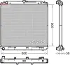 Kühler, Motorkühlung DENSO DRM46041