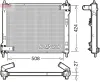 Kühler, Motorkühlung DENSO DRM46043