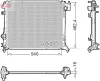 Kühler, Motorkühlung DENSO DRM46062