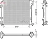 Kühler, Motorkühlung DENSO DRM46065