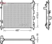 Kühler, Motorkühlung DENSO DRM46069